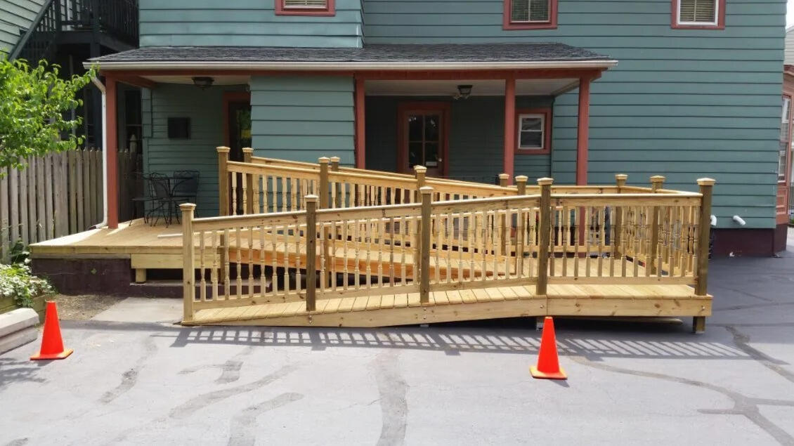 ramps and railings installation